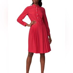 Draper James Red Polka Dot Dress